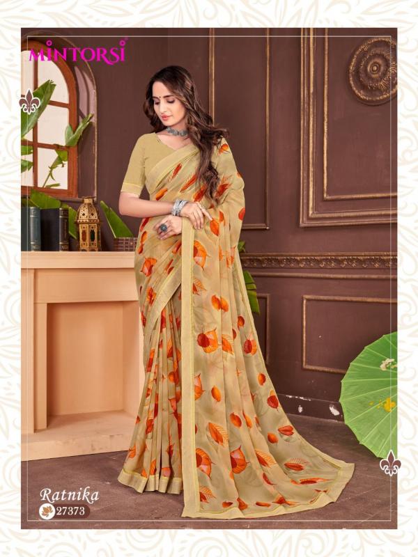 Mintorsi Ratnika Soft Georgette Designer Exclusive Saree Collection